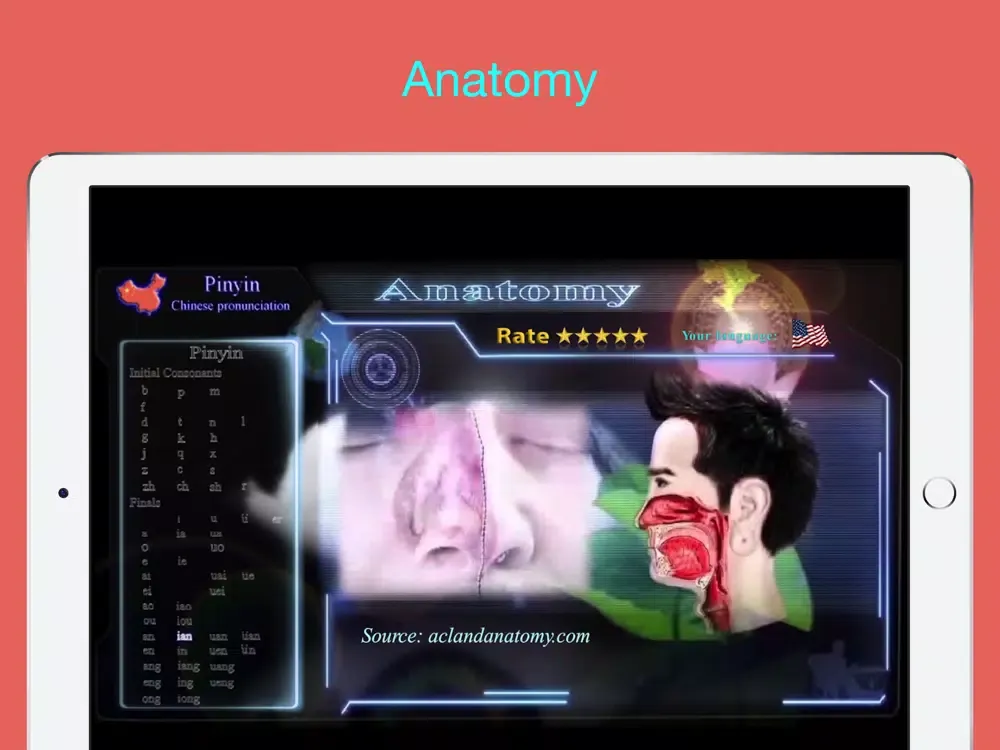 Captures d'écran de Chinese Pronunciation - Mepro iPad 