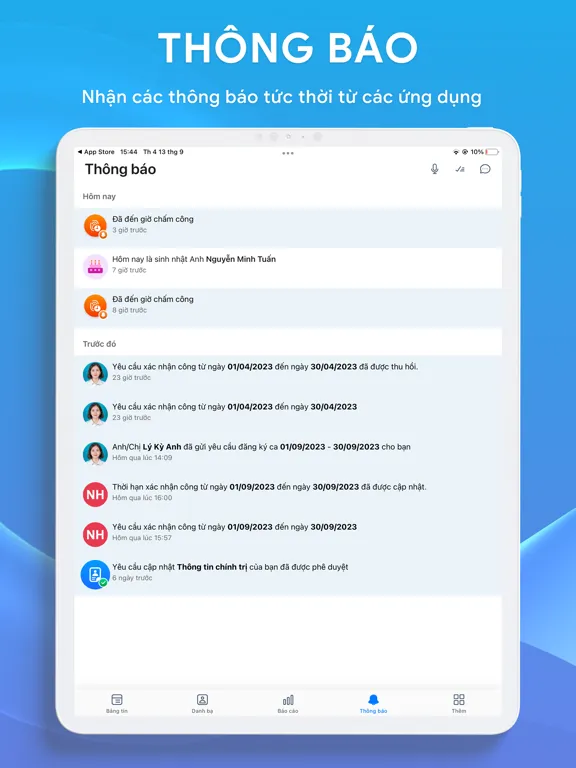 Capturas de pantalla de MISA AMIS iPad 