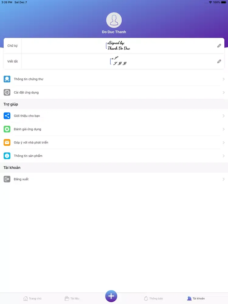 MISA ESIGN iPad  স্ক্রিনশট