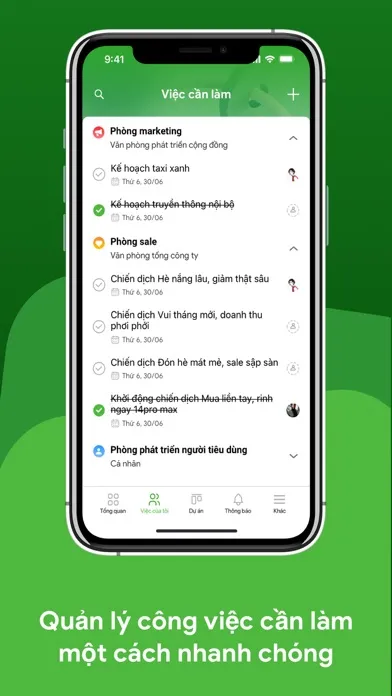 Captures d'écran de MLG Công Việc
