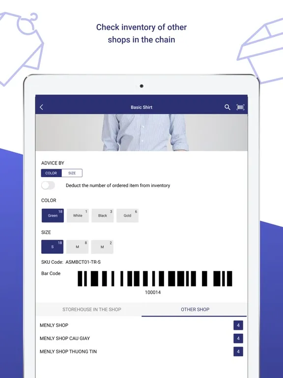 MISA eShop - Consultant iPad  Screenshots