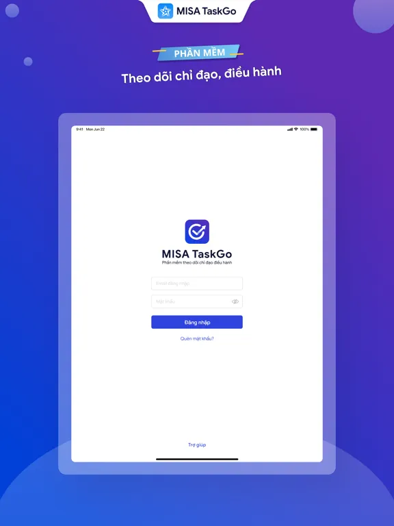 MISA TaskGo 2: QL Công việc iPad  Screenshots