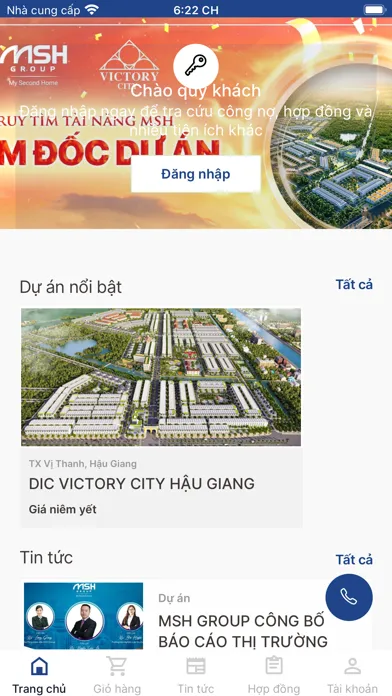 Screenshot di MSH Group