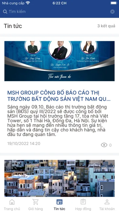 Screenshot di MSH Group