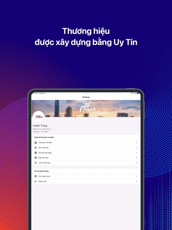 تصاویر Bảo Hành PMA iPad 