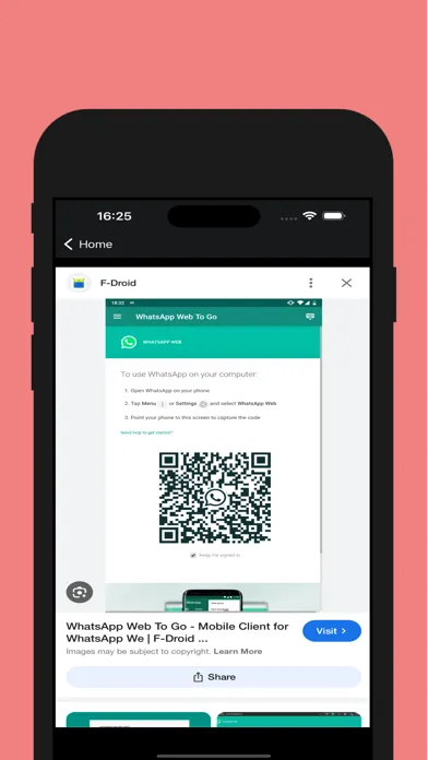 Captures d'écran de Whats Web Scan - GB version