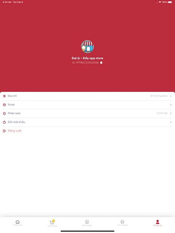 Đại Lý Rạng Đông iPad  स्क्रीनशॉट