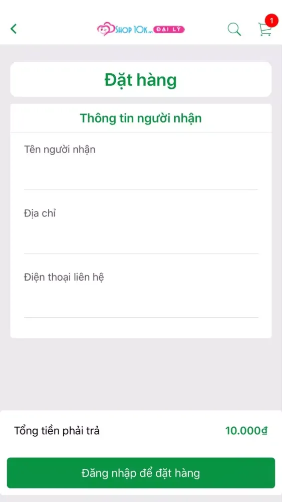 Скриншоты Shop10k Seller