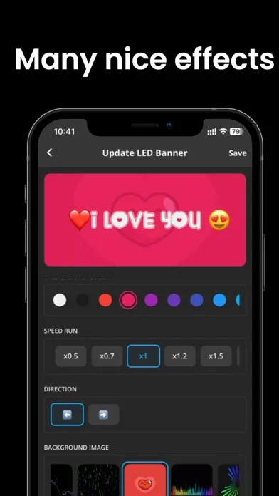 LED Banner Pro - Text Scroller Screenshots