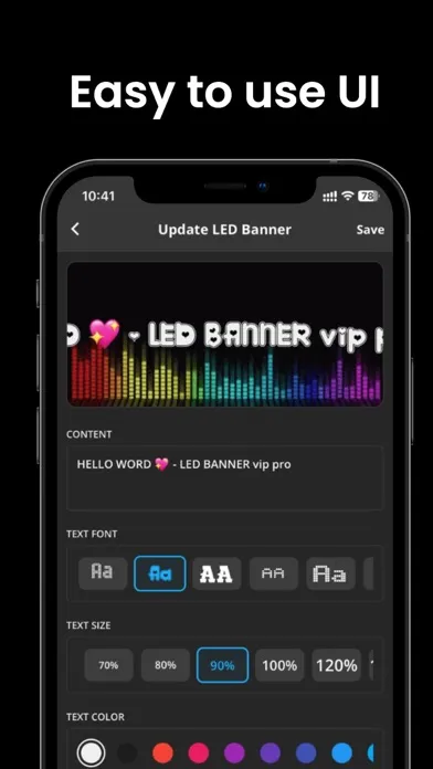 LED Banner Pro - Text Scroller Screenshots
