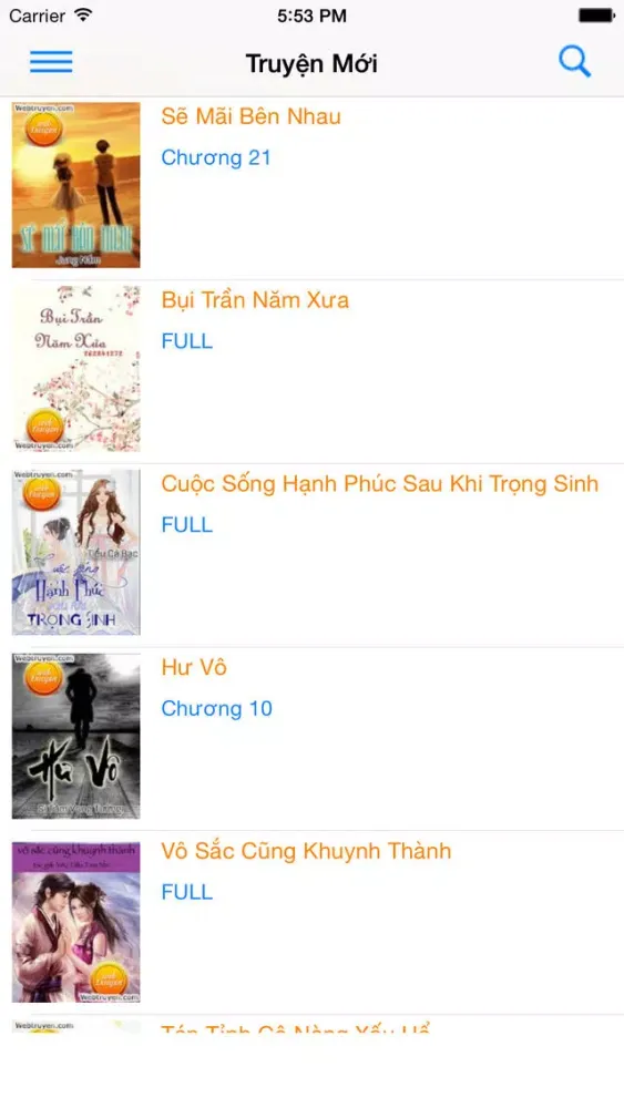 Tiểu thuyết ngôn tình hay nhất - Truyện ngôn tình Ekran Görüntüleri