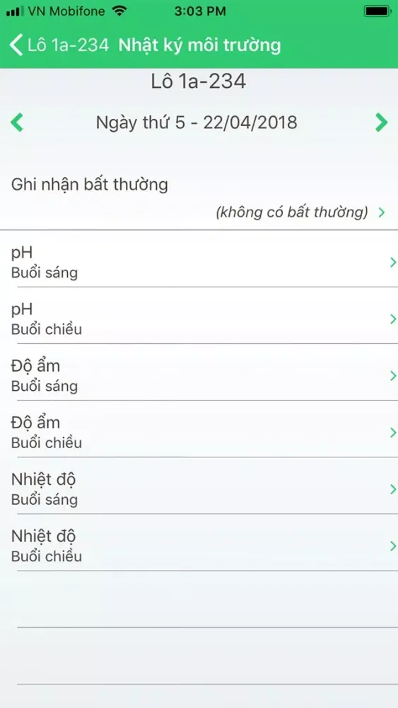 Capturas de tela do Trong Cay -ERP cho nông nghiệp
