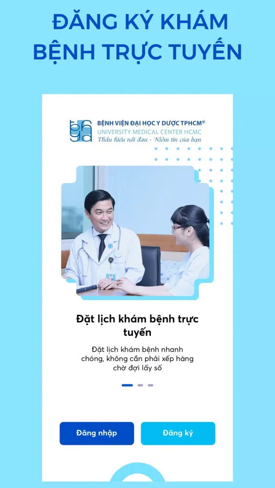 Ảnh chụp màn hình của UMC Care