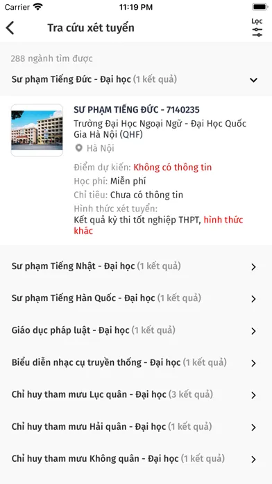 Chọn Ngành Nghề स्क्रीनशॉट
