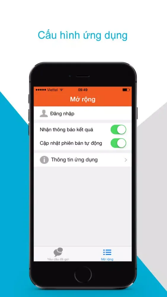 Tangkapan skrin Hỗ trợ khách hàng