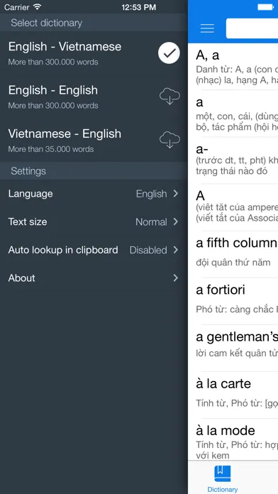 Ảnh chụp màn hình của Laban Dictionary