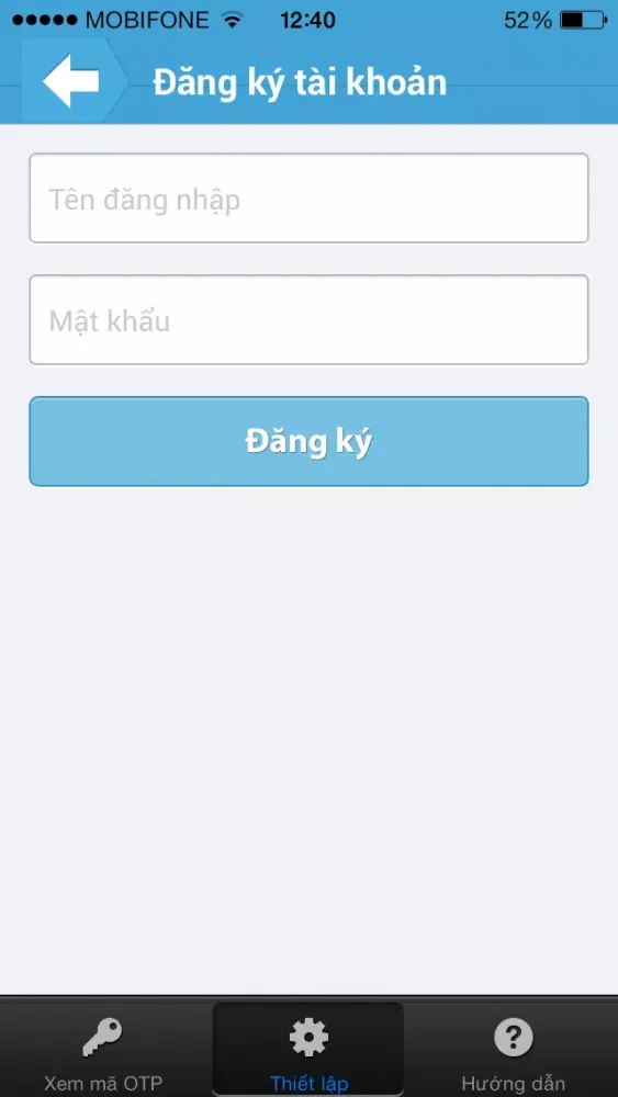 Zing OTP স্ক্রিনশট