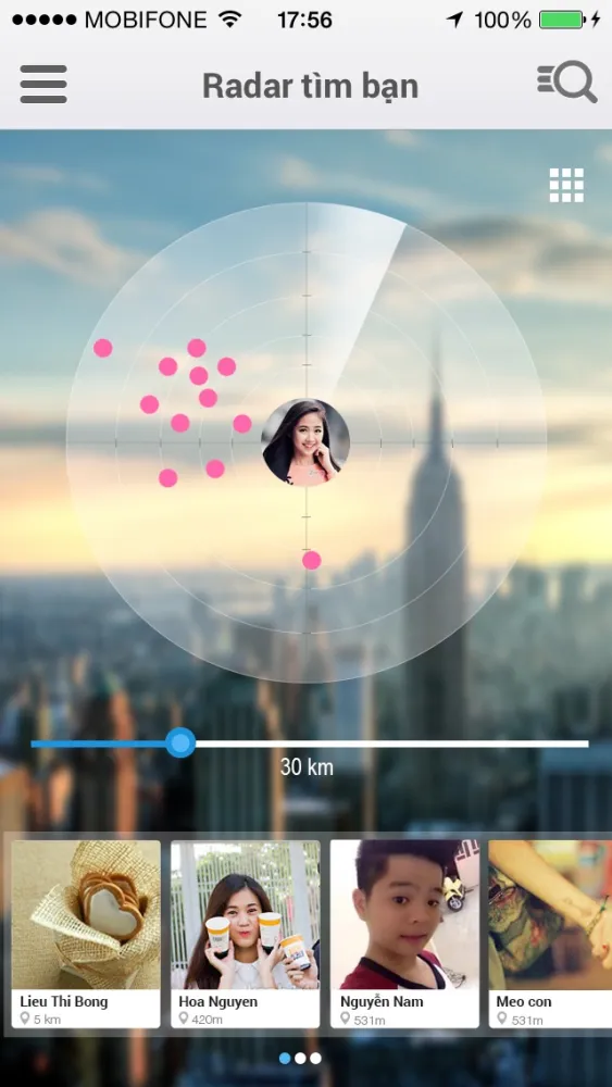 Capturas de tela do Zing Me - MXH giải trí miễn phí trên mobile - Tìm bạn chat mọi lúc