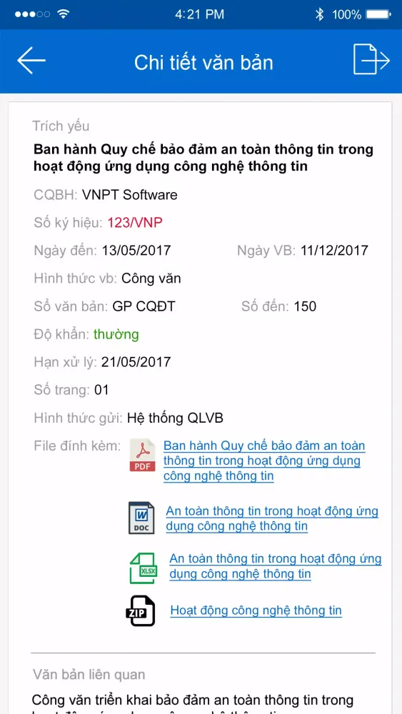 VNPT iOffice 4.0 - Cao Bằng Screenshots