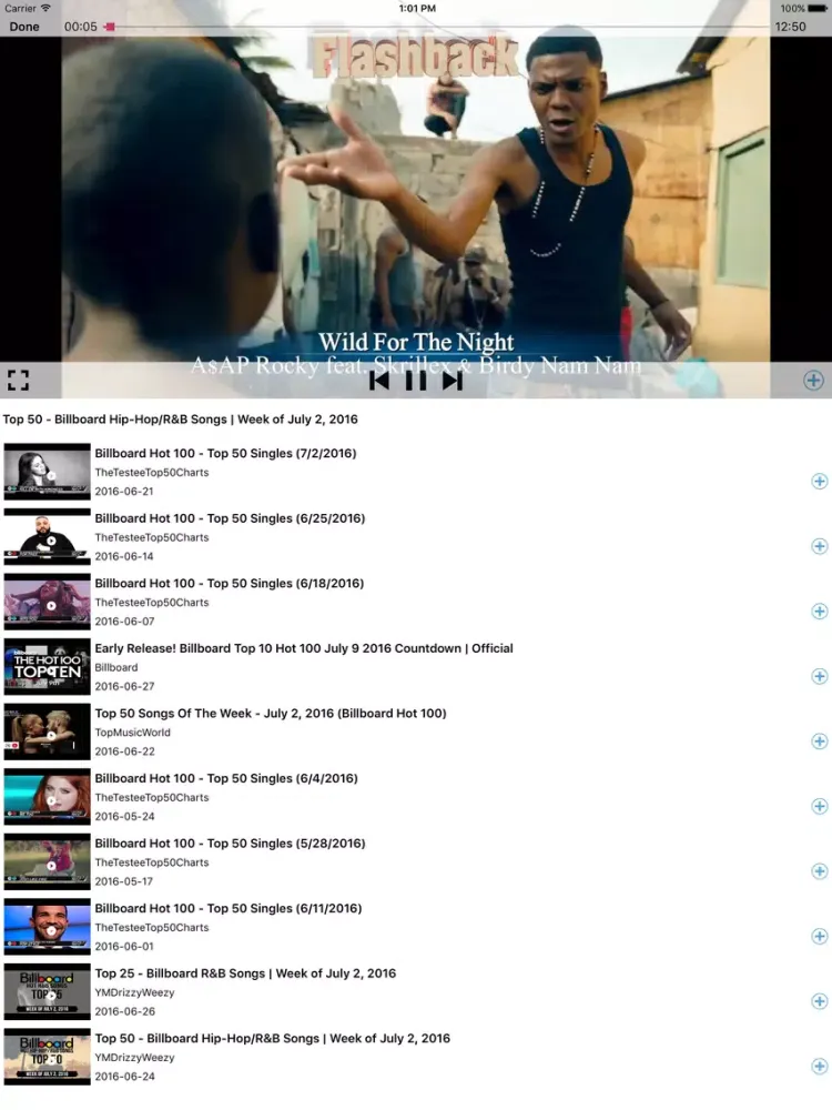 Ảnh chụp màn hình của SnapTube BG - Video Streamer iPad 