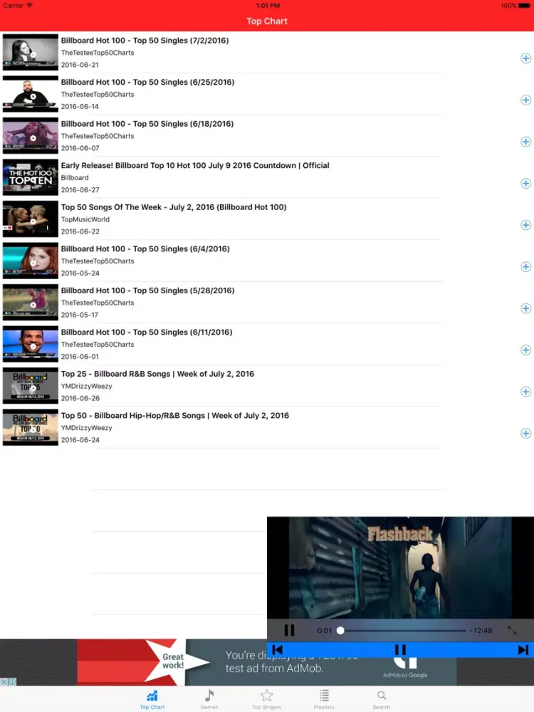 Ảnh chụp màn hình của SnapTube BG - Video Streamer iPad 