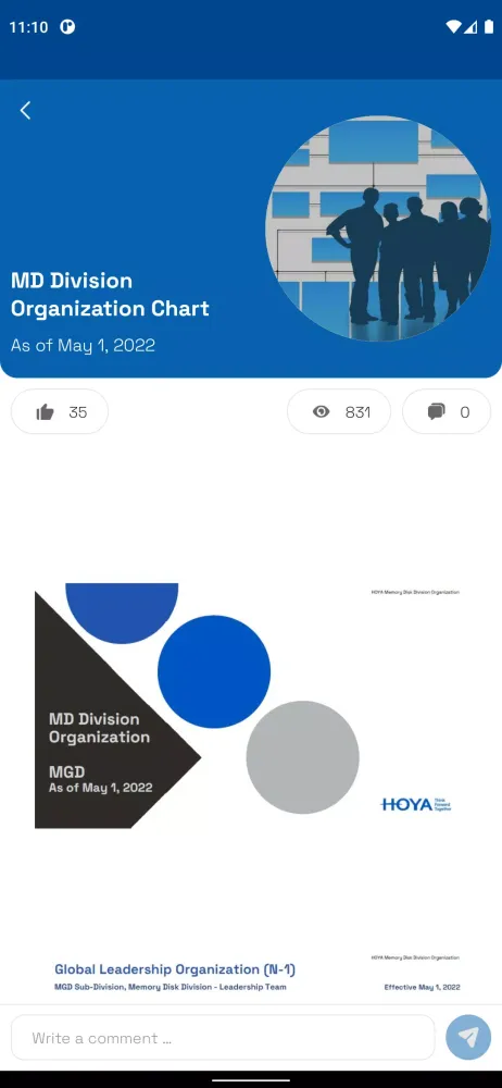 MD Communication Portal Screenshots