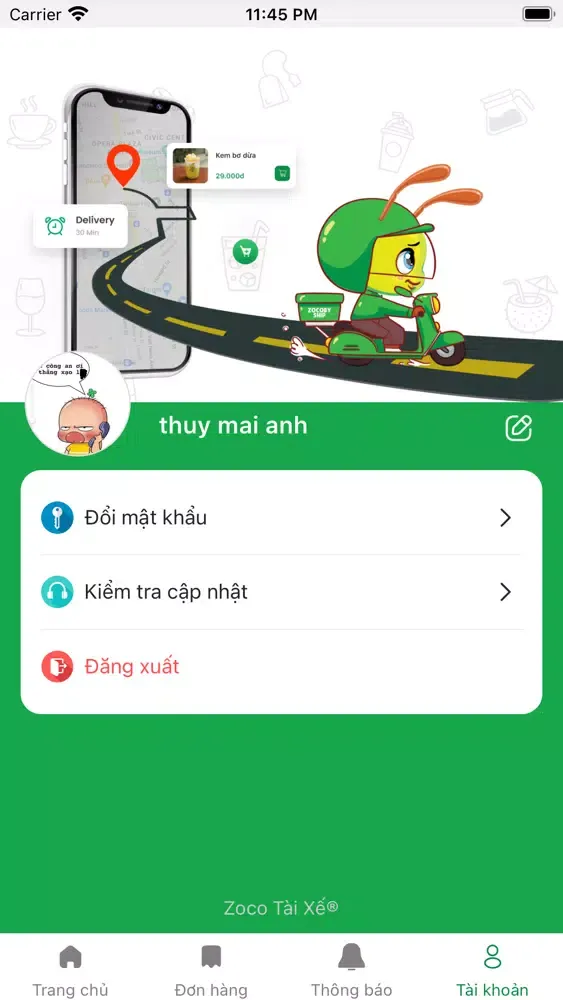 ZoCo Driver سکرین شاٹس