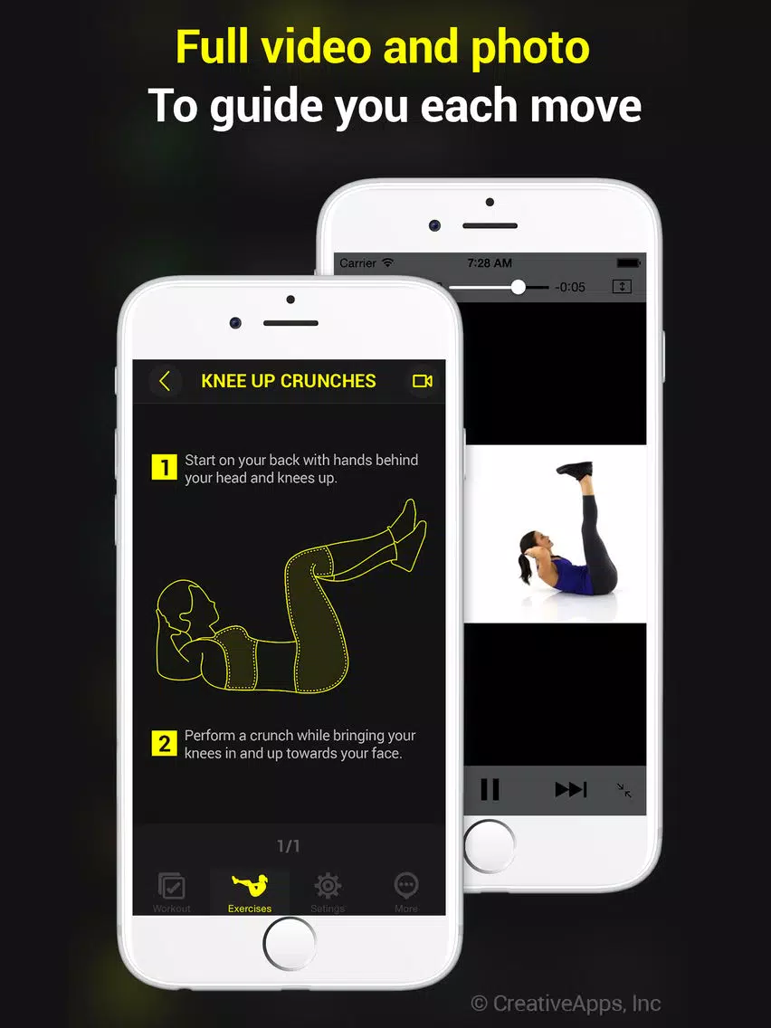 30 Day Abs Trainer Pro iPad 应用截图