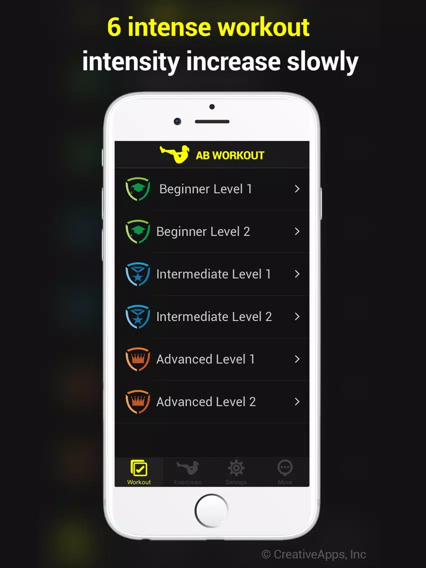 30 Day Abs Trainer Pro iPad 应用截图