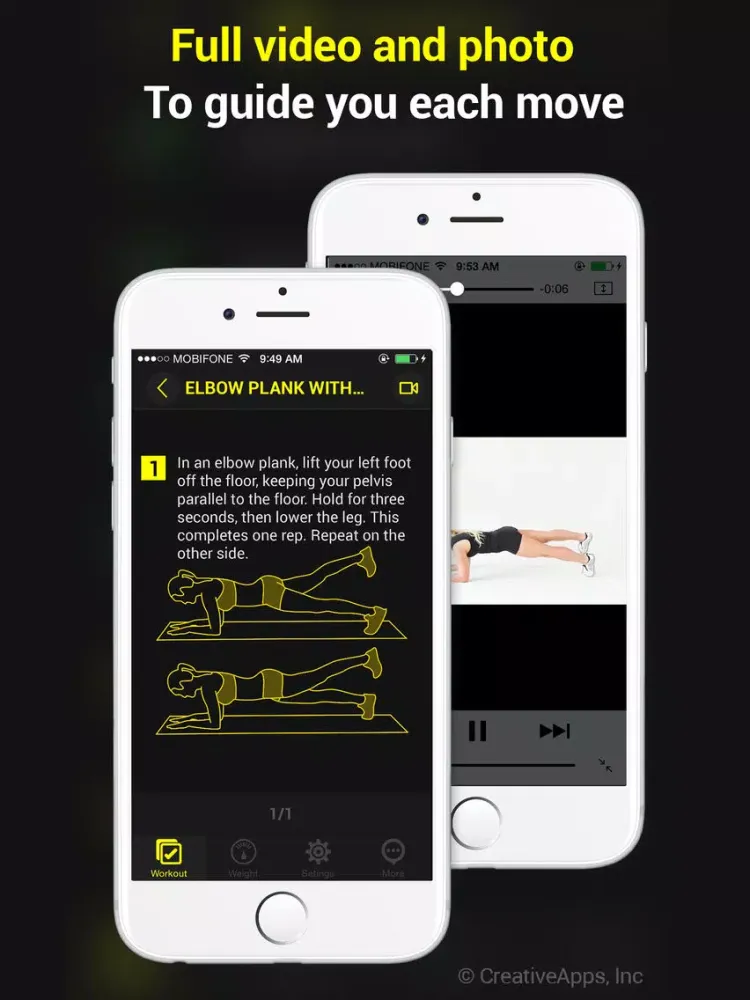 The Busy Woman's Workout Pro ~ A perfect workout for women iPad 应用截图