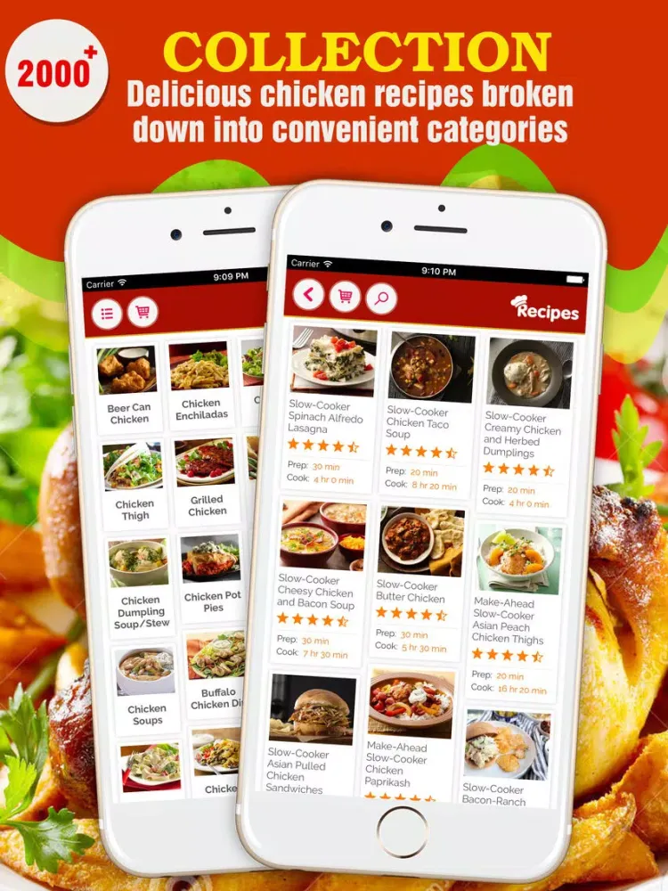 Healthy Chicken Recipes ~ The Best Delicious Chicken Recipes Collection iPad 應用截圖