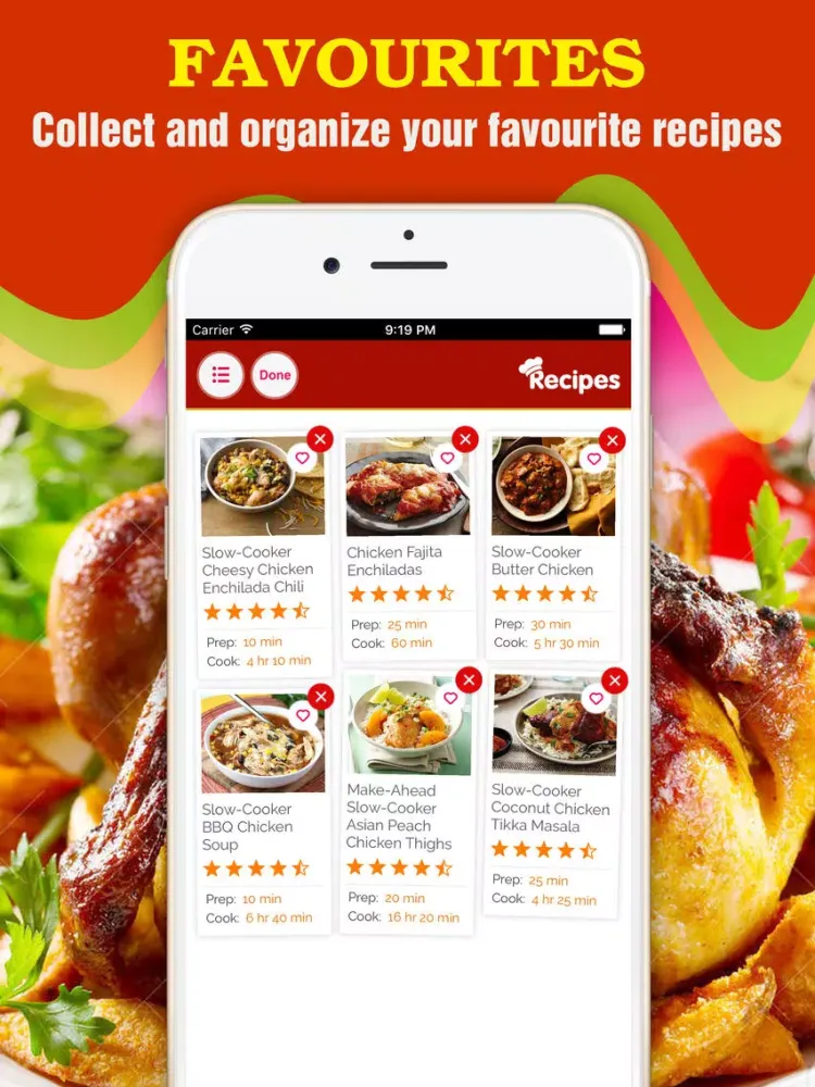 Healthy Chicken Recipes ~ The Best Delicious Chicken Recipes Collection iPad 應用截圖