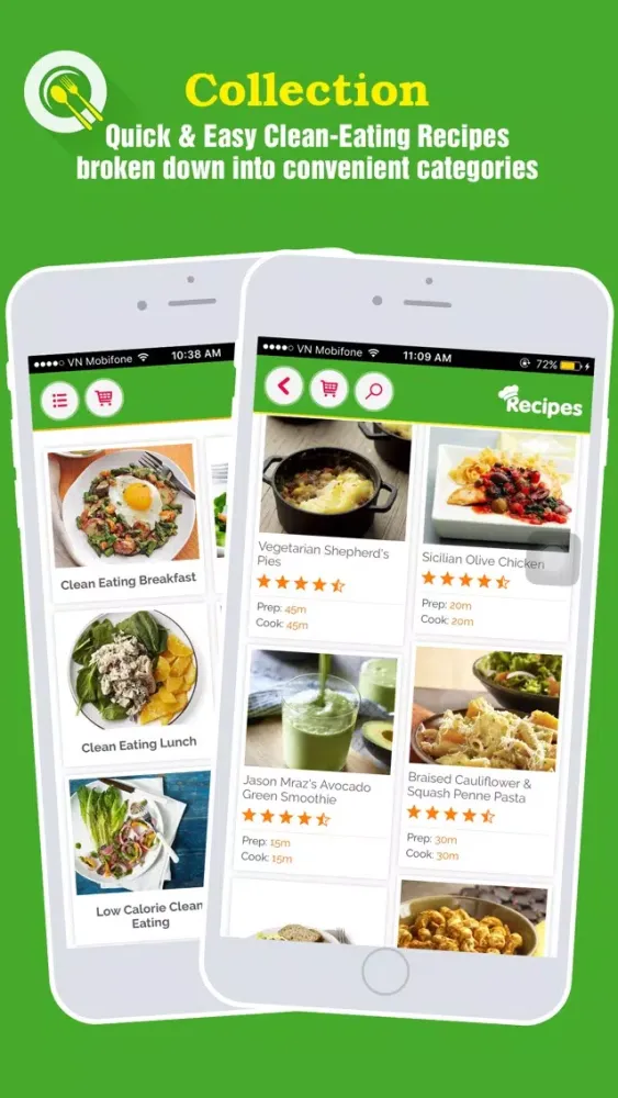 Clean Eating Recipes Pro ~ Easy Meal Ideas Screenshots