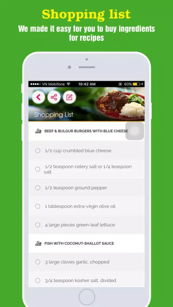 Clean Eating Recipes Pro ~ Easy Meal Ideas Screenshots