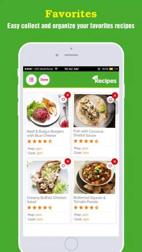 Clean Eating Recipes Pro ~ Easy Meal Ideas Screenshots