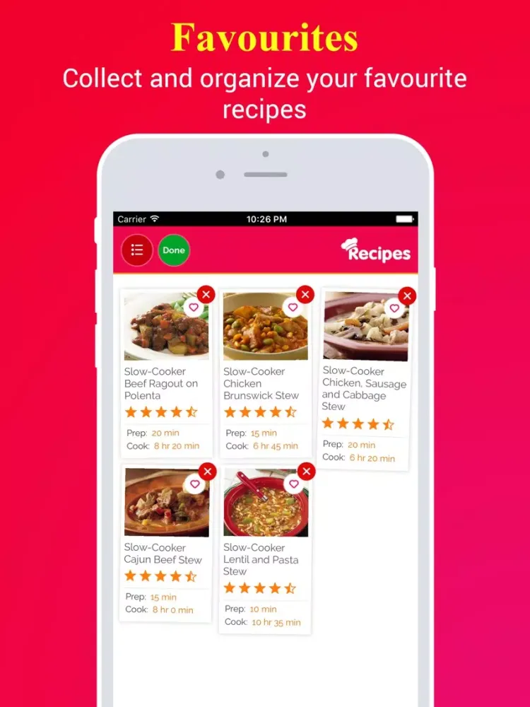 ภาพหน้าจอของ Healthy CrockPot Recipes Pro iPad 