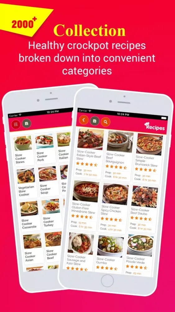 ภาพหน้าจอของ Healthy CrockPot Recipes Pro