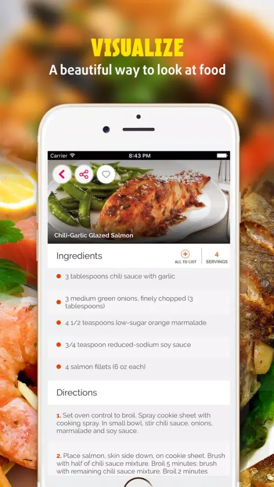 Fish and Seafood Recipes Ekran Görüntüleri