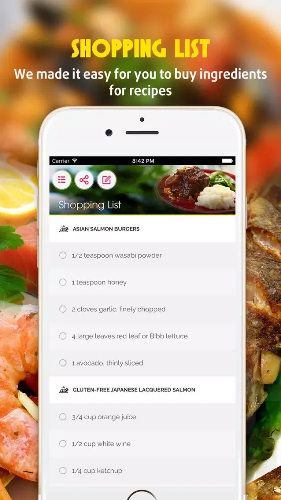 Fish and Seafood Recipes Ekran Görüntüleri
