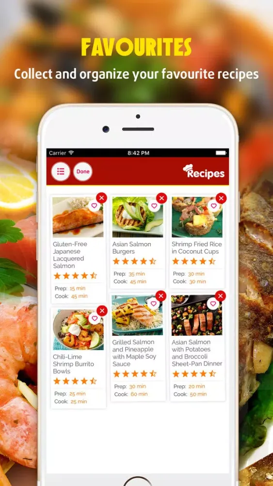 Fish and Seafood Recipes Ekran Görüntüleri