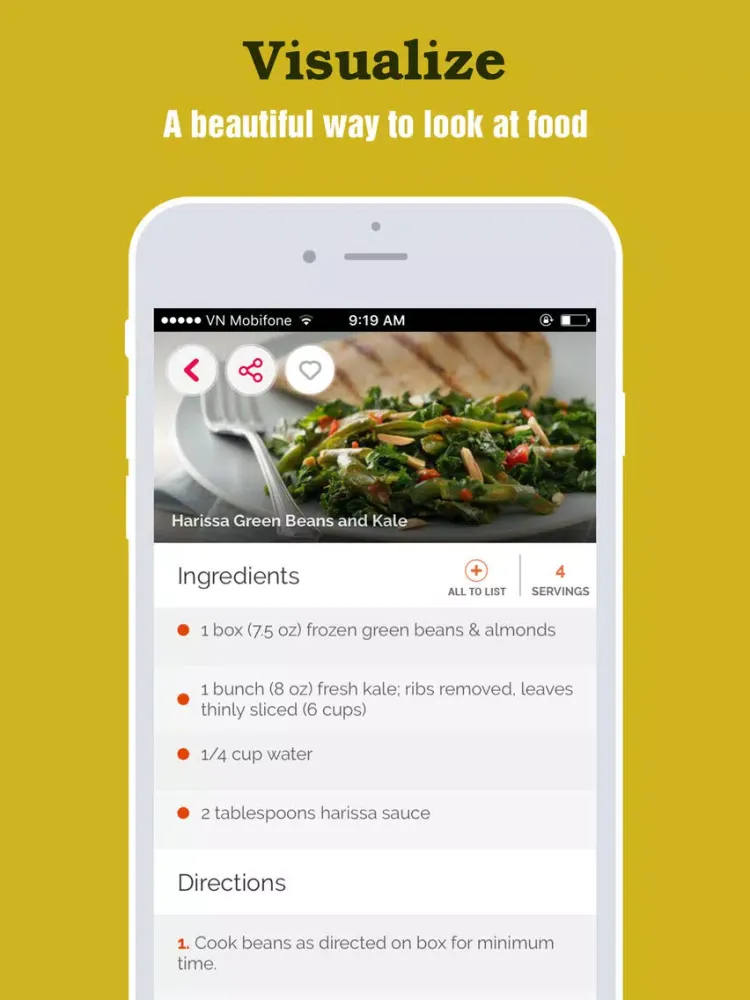 ภาพหน้าจอของ Heart Healthy Recipes ~ Best Food For Heart iPad 