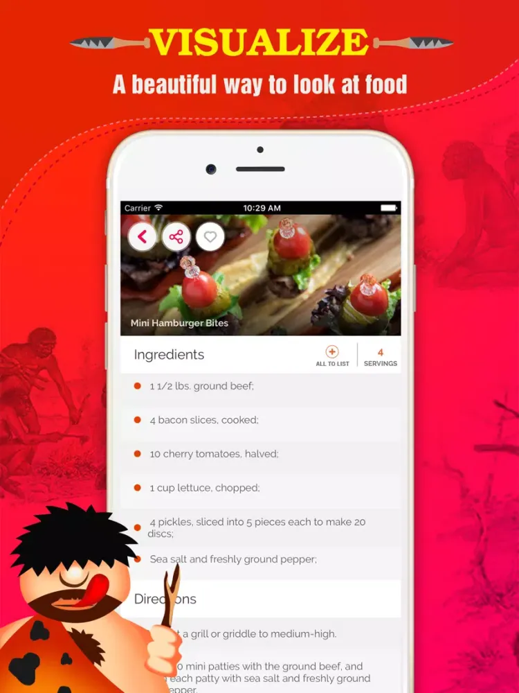 Paleo Diet Plan Pro iPad 應用截圖