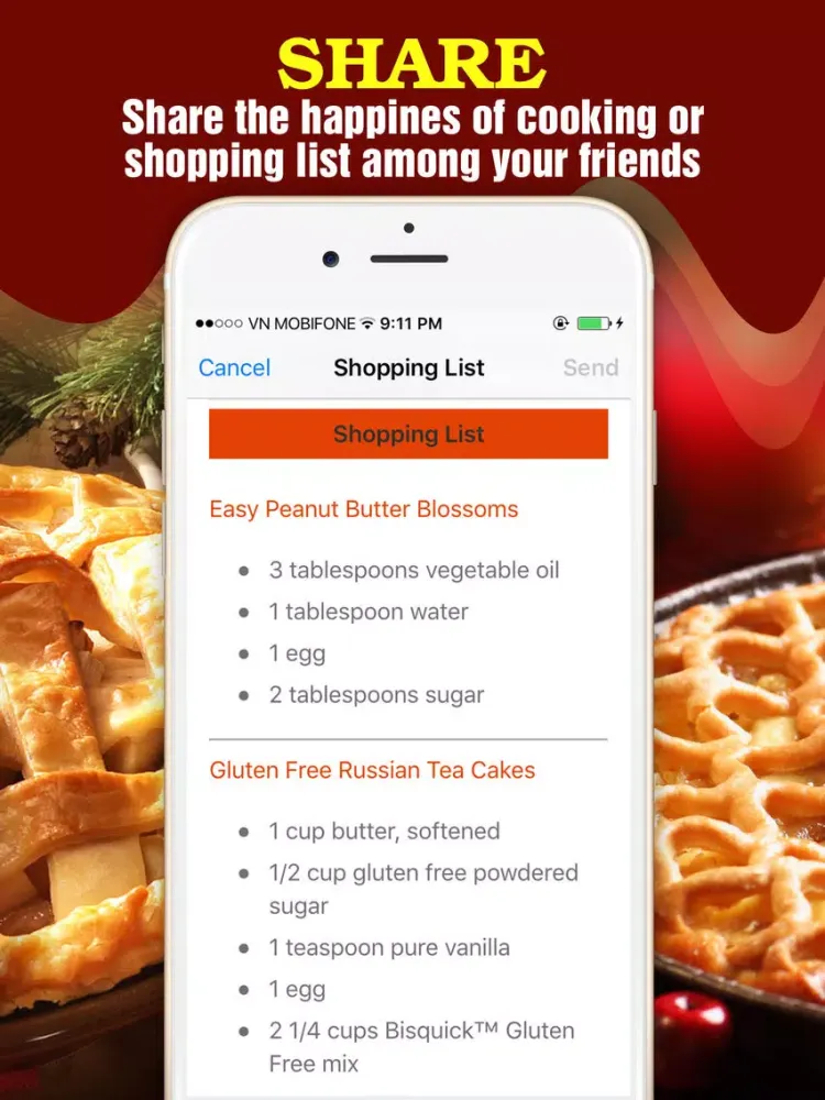Delicious Pie Recipes Pro iPad  سکرین شاٹس