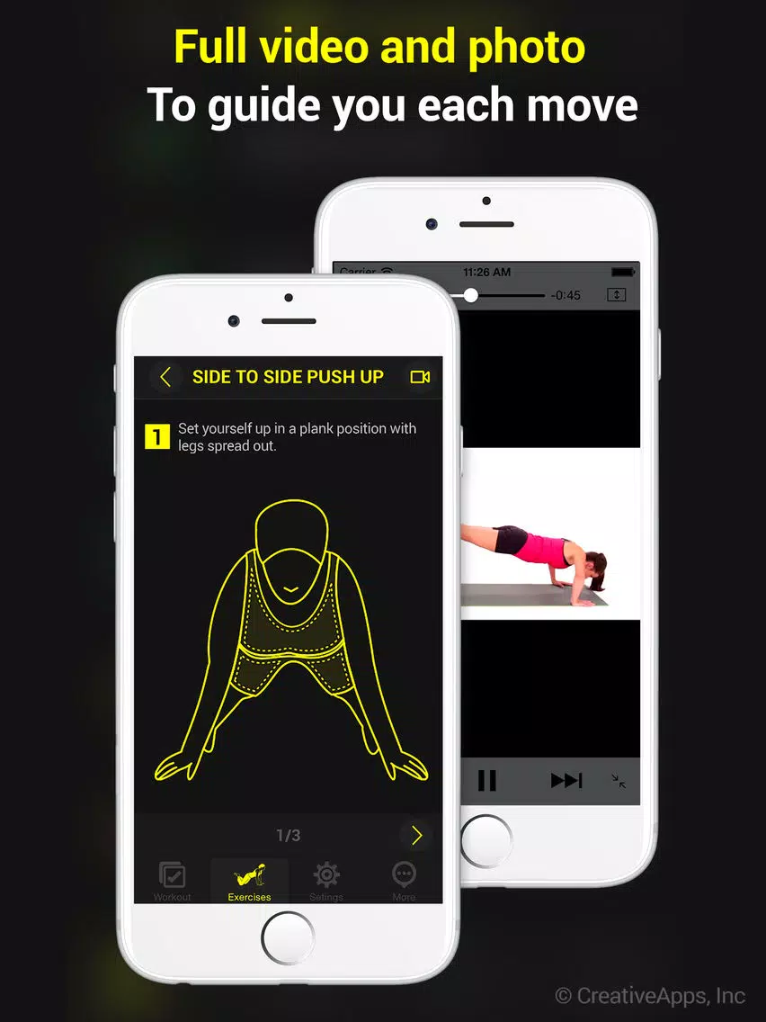 30 Day Push Up ~ Perfect Workout Push Up iPad  스크린샷