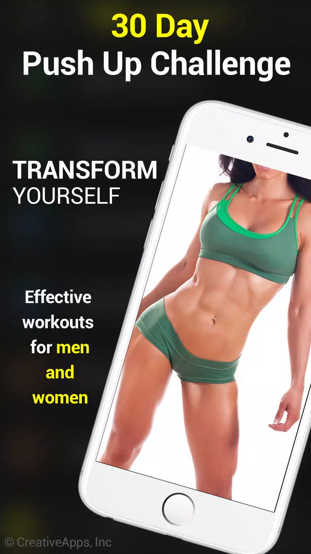 30 Day Push Up ~ Perfect Workout Push Up 스크린샷