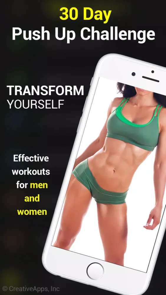 Ảnh chụp màn hình của 30 Day Push Up ~ Perfect Workout Push Up