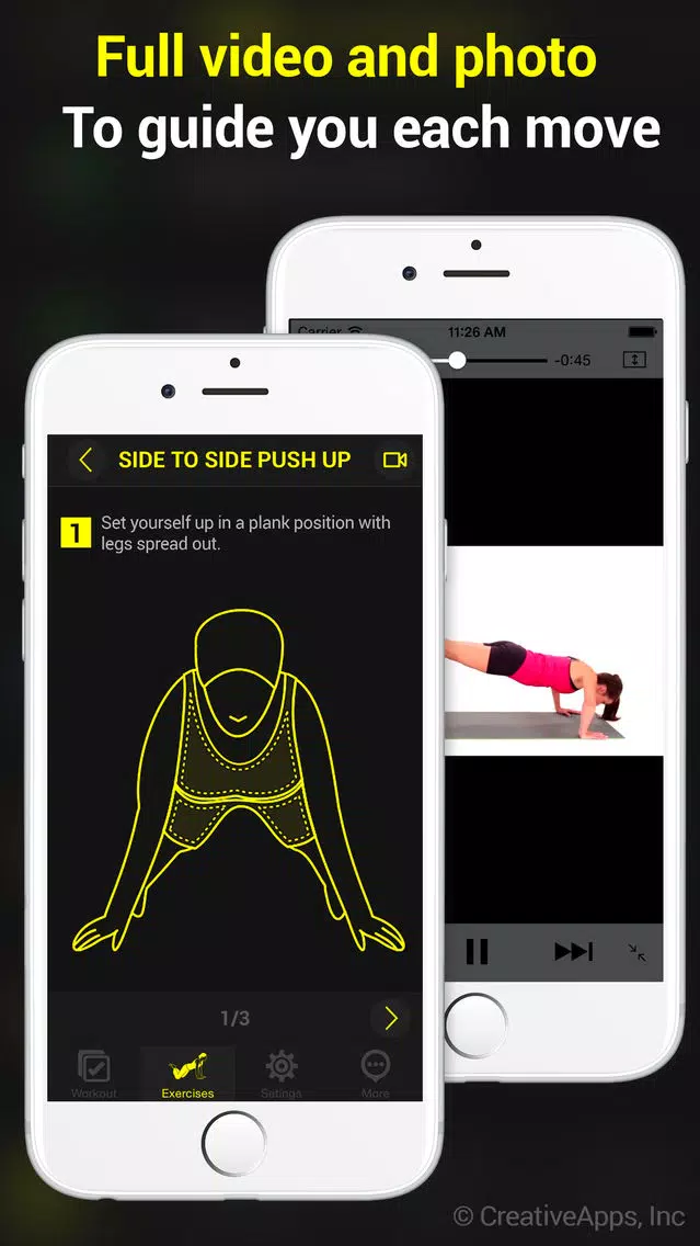 30 Day Push Up ~ Perfect Workout Push Up 스크린샷