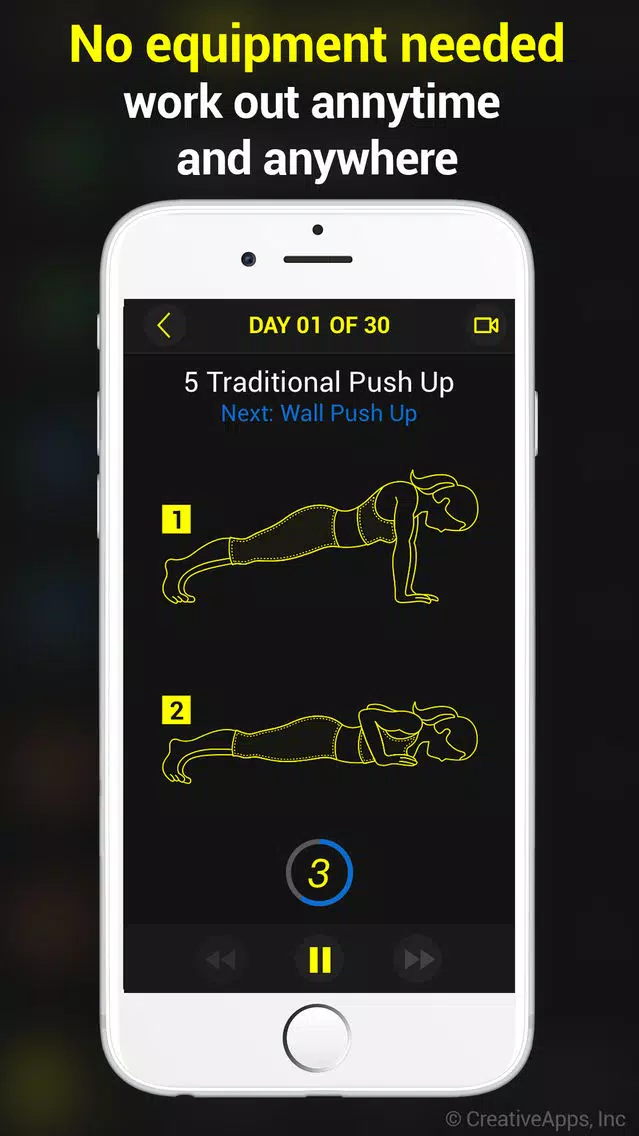 30 Day Push Up ~ Perfect Workout Push Up 스크린샷