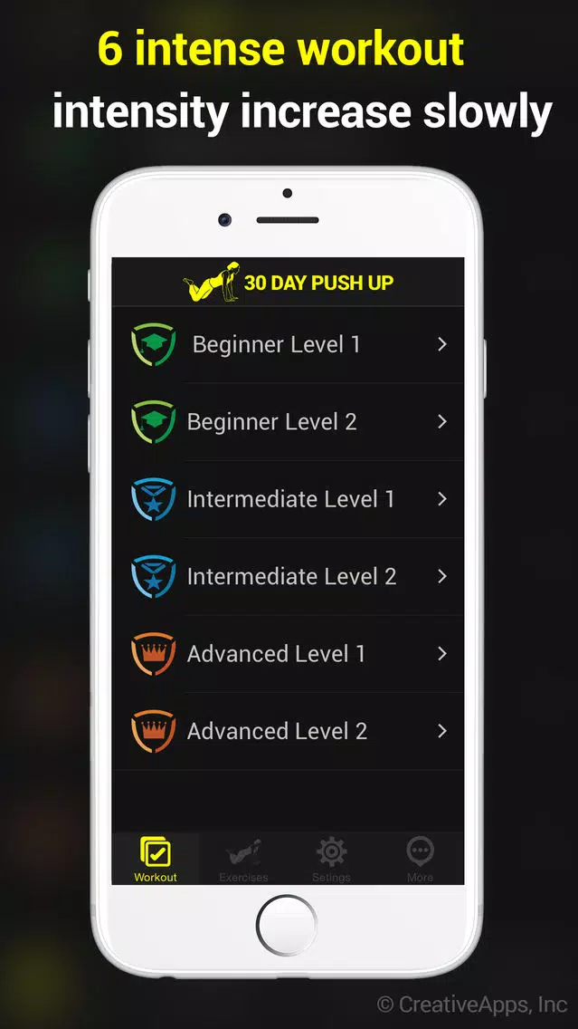 30 Day Push Up ~ Perfect Workout Push Up 스크린샷