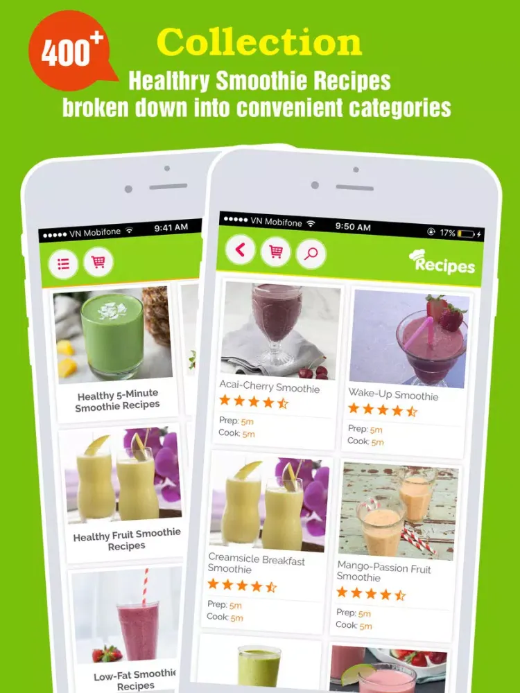 Tangkapan skrin Super-Healthy Smoothie Recipes iPad 